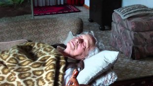 granny sleeping touch tube