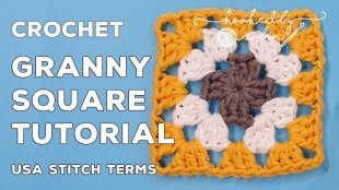 crochet a granny square you tube