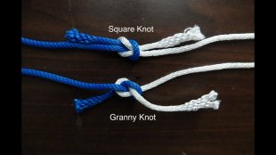 granny knot you tube