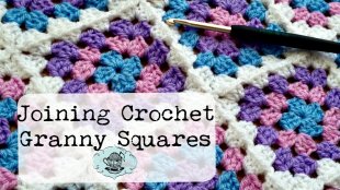 how to join granny squares you tube
