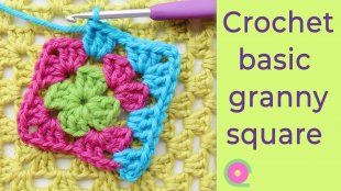 granny square directions you tube