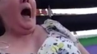 amateur granny screams from bbc tube